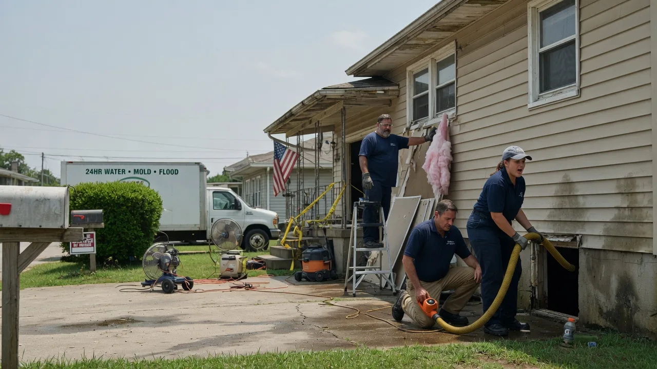 Water Damage Repair in Snyder, OK near me
